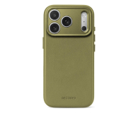 Etui / obudowa na smartfona Decoded Leather Backcover do iPhone 18 Pro Max MagSafe (moss green)